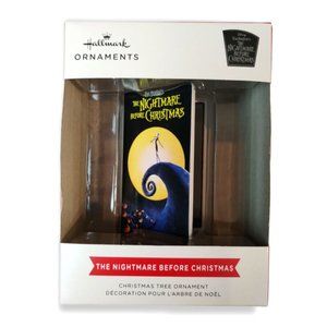 Hallmark Ornaments Disney Tim Burtons The Nightmare Before Christmas VHS New
